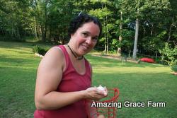 Debi, Farm Manager of Amazing Grace Farm